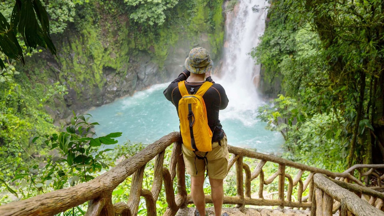 Rio Celeste Waterfall Hike - The First Stop